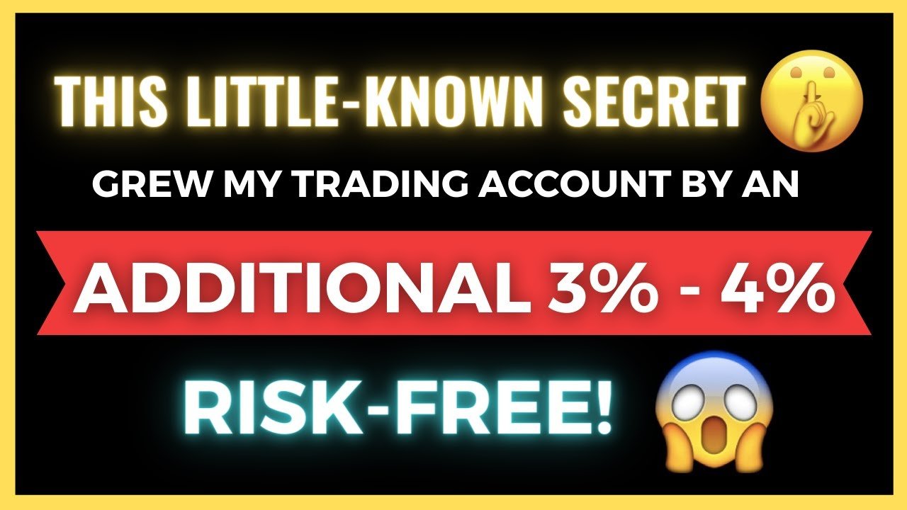 How To Earn An Additional 3% – 4% On Your Option Trading Account