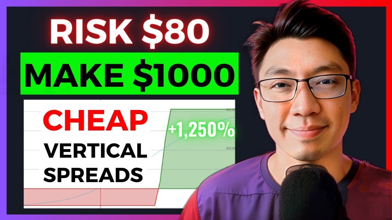 Trading CHEAP Vertical Spreads For A Living (Under $100 Risk)