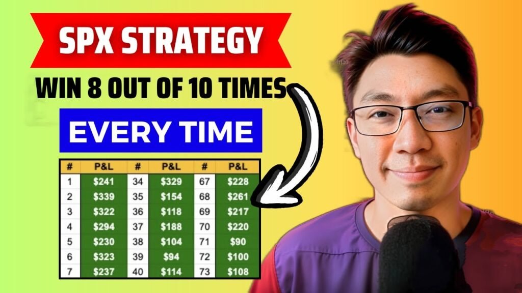 High Probability SPX Option Strategy (PERFECT For Beginners)